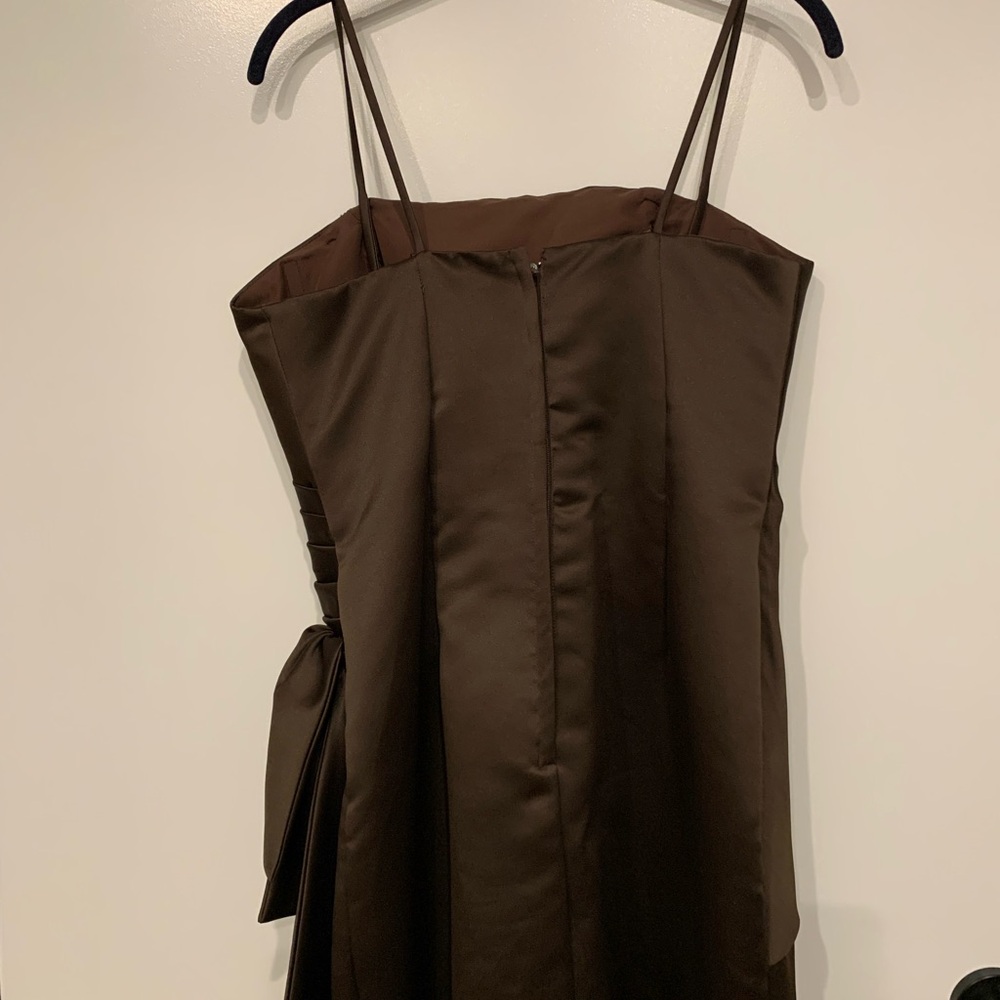 Mori Lee Chocolate Gown - Picture 8 of 10